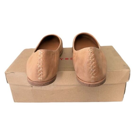 Lucky Brand Tan Flats with Classic Design Wimmie Light Brown Ballet Flats - Picture 7 of 16